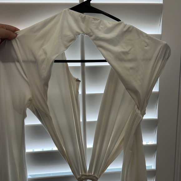 Revolve White Long Dress - Michael Costello X Revolve (XXS) - Picture 8 of 9